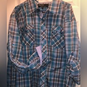 2 pack! Casual Men’s plaid!